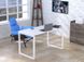 Рабочий стол на металлических ножках в стиле Loft Венге арт050133.2 62664LO фото 3