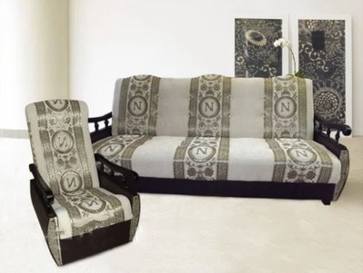 ➤Ціна   Купити Комплект два кресла нераскладных + диван раскладной Клик-кляк Боннель ППУ зеленый➤Зелений ➤Комплекты диван + кресла➤M_S-КОМП➤440300164М.1 фото