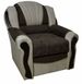 Кресло мягкое нераскладное с нишей 95х102х104 ППУ Боннель серый с цветочным принтом 440310654юд59 фото 6