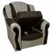 Кресло мягкое нераскладное с нишей 95х102х104 ППУ Боннель серый с цветочным принтом 440310654юд59 фото 7