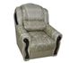 Кресло мягкое нераскладное с нишей 95х102х104 ППУ Боннель серый с цветочным принтом 440310654юд59 фото 5
