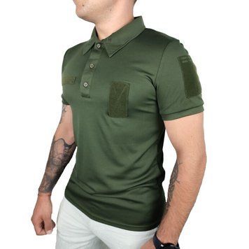 ➤Ціна  UAH Купити Футболка Поло Coolmax олива (XL)(LE2199XL)➤олива ➤Термобілизна➤LeRoy➤LE2199XL фото