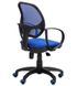Кресло Бит Color/АМФ-8 сиденье Сетка черная/спинка Сетка синяя 271701AM фото 4