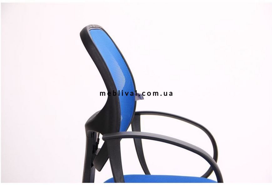 ➤Цена 2 063 грн  Купить Кресло Бит Color/АМФ-8 сиденье Сетка черная/спинка Сетка синяя ➤Синий ➤Кресла Коллекция Онлайн➤AMF➤271701AM фото