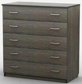 ➤Цена 7 498 грн  Купить Комод с 5 ящиками арт040025.16 ➤Орех темный ➤Комоды➤Modern 4➤440303487.17.ТС фото