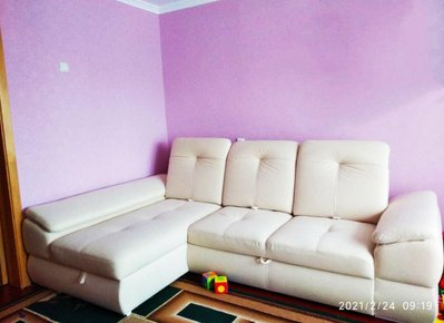 ➤Цена 28 643 грн  Купить Мягкий угловой диван в гостиную раскладной арт040149.5 ➤Розовый ➤Диваны угловые➤Modern 7➤440312306.6.ВО фото