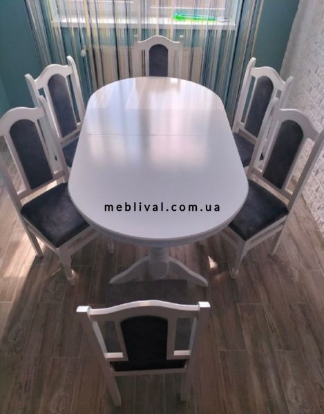 ➤Цена 10 350 грн UAH Купить Деревянный стол овальный Брен 160х90+40 см орех ➤орех ➤Столы деревянные➤Агросвит Б➤990306242.11ПЛМ фото