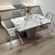 Комплект стол кухонный Edils 110х70(+40) Стандарт серый + стул Maj 4 шт 0248JAM фото 8