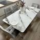 Комплект стол кухонный Edils 110х70(+40) Стандарт серый + стул Maj 4 шт 0248JAM фото 9