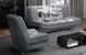 Комплект мебели на хромированных опорах диван раскладной + кресло Боннель ППУ 440310657юд68 фото 1