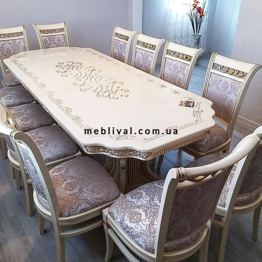 ➤Цена 55 061 грн UAH Купить Комплект стіл банкетний Калин 200х100(+40+40) + стільці 10 шт ➤Белый ➤Комплекты обеденные деревянные➤Агросвит 1C➤0087SEN фото