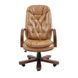 Кресло офисное на колесиках 64х60х112-119 Tilt кожзам коричневый дерево орех 1248656758RICH9 фото 20