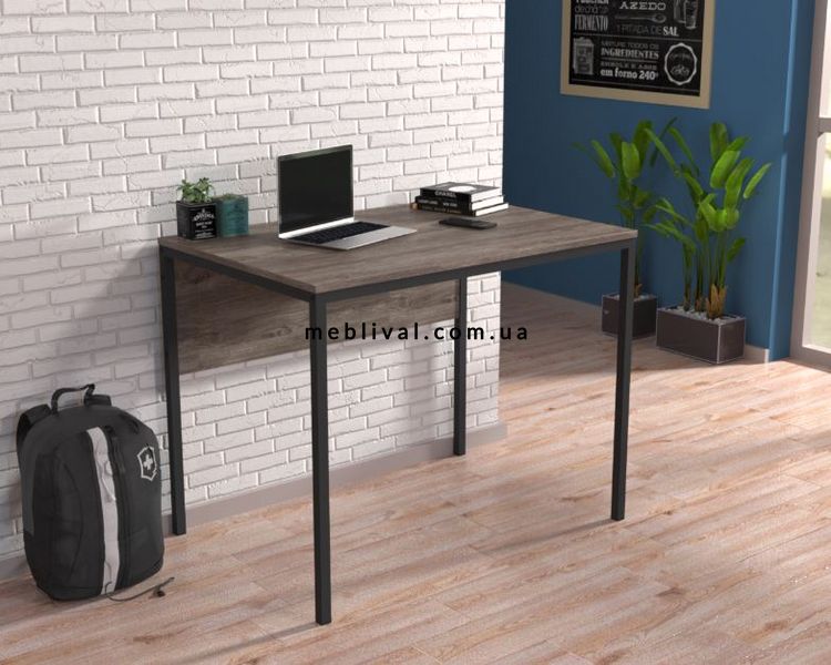 ➤Ціна 2 295 грн  Купити Офисный письменный стол в стиле Loft Венге арт050141.3➤венге ➤Письменные столы в стиле Loft➤Modern 10➤62710LO фото