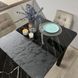 Стол кухонный Notsob 110х70(+35) раскладной каркас МДФ черный Стандарт 0135JAM фото 6