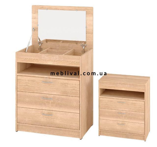➤Ціна 5 180 грн  Купити Трюмо-4 Ольха 70х44х82➤Ольха ➤Комоды➤ПЕХ➤440302682,3ПЕХ фото