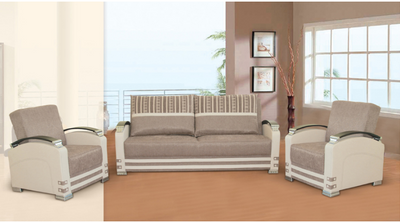➤Ціна  USD Купити Комплект мягкой мебели Verona, механизм еврокнижка➤кофейный ➤Комплекты диван + кресла➤Blonski➤144662BLON фото