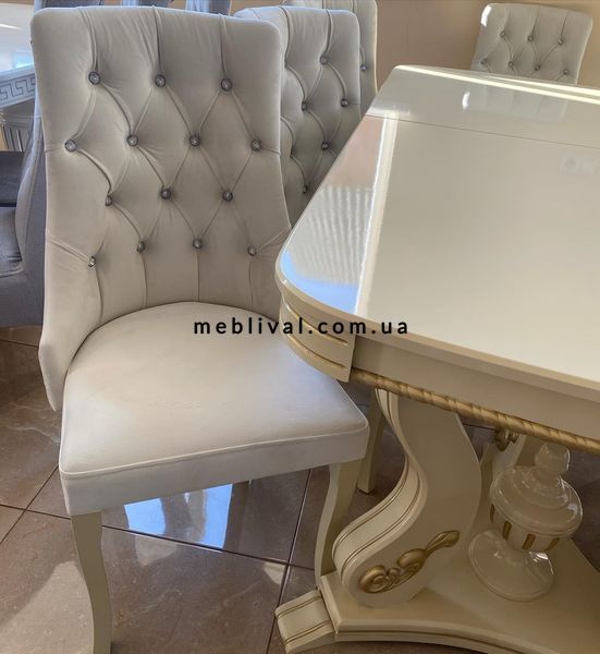 ➤Ціна 6 050 грн UAH Купити Мягкое кресло с деревянными ножками для ресторанов Ноа белое➤белый цвет ➤Стулья деревянные➤Агросвит 1С➤66012012,3ПЛМ фото