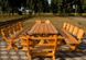 Садовый комплект Кастехон лавки 4 шт + деревянный стол Дизайн 2 440303012.1ПЛМ фото 1