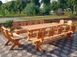 Садовый комплект Кастехон лавки 4 шт + деревянный стол Дизайн 2 440303012.1ПЛМ фото 2