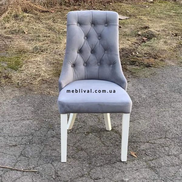 ➤Цена 5 500 грн UAH Купить Кресло-стул мягкий Инифти на деревянных ножках ➤Белый ➤Стулья мягкие➤Rotanes➤0105SEN1 фото