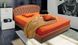 Кровать полуторная 144х210х97 с матрасом Pocket Spring Ламели подъемный механизм оранжевый 440301016ВЕС.5 фото 5