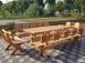 Садовый комплект Кастехон лавки 4 шт+деревянный стол 440303012ПЛМ фото 1