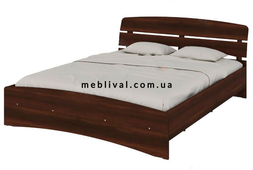➤Ціна 7 697 грн  Купити Кровать двуспальная с изголовьем 160х200 ДСП Дуб сонома+орех➤дуб сонома ➤Кровати двухспальные➤ПЕХ➤440304635ПЕХ фото