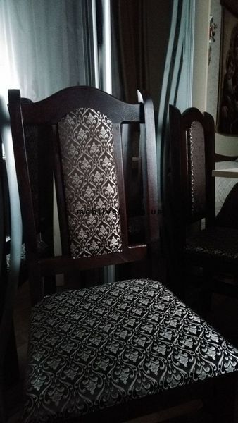 ➤Цена 1 350 грн  Купить Стул обеденный Брен цветы золото темный орех ➤Орех темный ➤Стулья деревянные➤Агросвит Б➤440476242.25ПЛМ фото