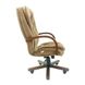 Кресло офисное на колесиках 64х60х112-119 Tilt ткань кофейный дерево орех 1248656758RICH10 фото 3