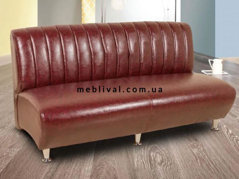 ➤Цена 6 892 грн  Купить Диван для баров и кафе 150х75х74 ППУ черный ➤Черный ➤Диваны для кафе➤B_S_ХОРЕКА➤447475594ВЕС.2 фото