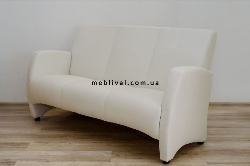 ➤Цена 9 080 грн  Купить Мягкий диван нераскладной белый арт030028.3 ➤Белый ➤Диваны офисные➤Modern 3➤440303470.8.EMB фото