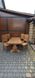 Комплект стол Рожам нераскладной со стульями 6 шт Ланидрак деревянный под старину 0118МЕКО фото 1