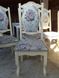 Классический белый стул патинированный из натурального дерева Лоано мягкий 440306091.4ПЛМ фото 1