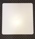 Обеденный стол квадратный белый на хромированной опоре 60х60 арт040218 ALOR6060Wtable1.ВВ1 фото 2