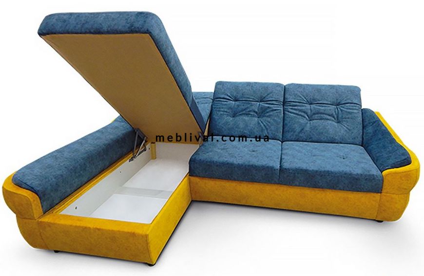 ➤Цена 24 188 грн  Купить Раскладной мягкий диван в гостиную угловой арт040167.1 ➤Серо-синий ➤Диваны угловые➤Modern 7➤440312326.2.ВО фото