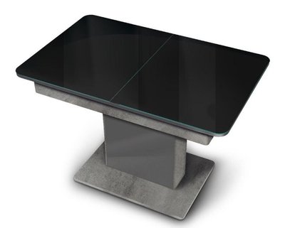 ➤Ціна 10 840 грн  Купити Стол кухонный Notsob модель T Бетон темный Дизайн 8➤ ➤Столы стеклянные➤Maj➤440303554.7jam фото