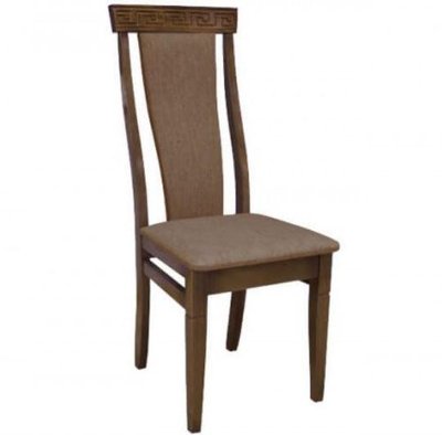 ➤Цена 5 325 грн  Купить Банкетный стул на деревянном каркасе Мельцо орех темный ткань Манчестер Лайт 014 ➤Коричневый ➤Стулья деревянные➤Агросвит П➤440306097ПЛМ.3 фото