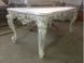 Белый стол с патиной деревянный раскладной Бонжур 1600х900 (+400) 440301071ПЛМ.2 фото 2