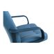 Кресло компьютерное на пластиковой крестовине 61х70х104-112 кожзам голубой 1338654778RICH6 фото 5