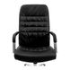 Кресло офисное 63х55х112-120 Tilt металл хромированный + мягкие накладки PU черный 1887445778RICH4 фото 6