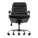 Кресло офисное 63х55х112-120 Tilt металл хромированный + мягкие накладки PU черный 1887445778RICH4 фото 5