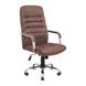 Кресло офисное 63х55х112-120 Tilt металл хромированный + мягкие накладки PU черный 1887445778RICH4 фото 25