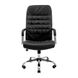 Кресло офисное 63х55х112-120 Tilt металл хромированный + мягкие накладки PU черный 1887445778RICH4 фото 1