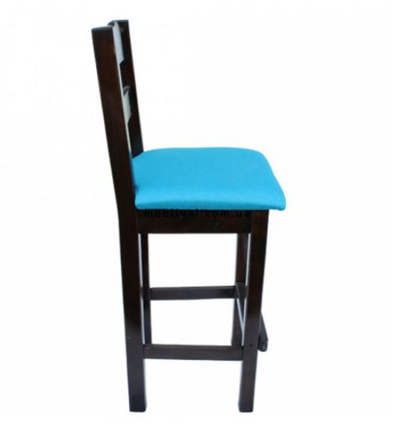 ➤Цена 3 096 грн  Купить Высокий стул из массива дерева с подножкой нерегулируемый барный Гленик ➤венге ➤Стулья под старину➤Агросвит 4С➤440306279ПЛМ фото