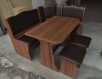 ➤Ціна 6 611 грн  Купити Кухонный уголок ДСП без стола и табуретов 120х160х83➤дуб сонома ➤Кухонные уголки комплекты➤ПЕХ➤440302718,9ПЕХ фото