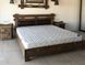 Кровать деревянная Силеб 160х200 под старину 0120МЕКО фото 1