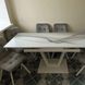 ➤Цена 26 140 грн UAH Купить Комплект стол кухонный 110х70(+60) Ixam V Стандарт + стул Maj 4 шт (4) ➤white-natural ➤Стол и стул кресло➤Maj➤0234JAM фото