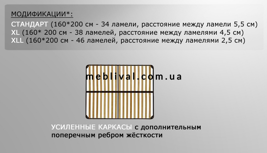 ➤Цена 2 406 грн  Купить Каркас кровати вкладной XL без ножек 90х190/200 ➤ ➤Каркас под матрас односпальный➤Импэкспромторг➤1262ИМ.1 фото