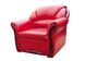 Кресло нераскладное 105х100х95 Боннель ППУ кожзам Мадрас коричневый 144291В129 фото 4