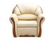 Кресло нераскладное 105х100х95 Боннель ППУ кожзам Мадрас коричневый 144291В129 фото 7